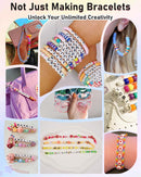 Mio Angle Bracelet Making Kit for Beginner 5000Pcs Preppy Polymer Friendship Bracelet Making with Charms Kit for… — 3