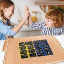 Metal Brain Teaser Puzzles, Set of 32 with Pouch, Steel IQ Games Physics Mind Metal Puzzles for Adults, Basket Stocking Stuffers for Boys Girls Adults Challenge Gifts — 3