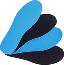 Amitataha 2 Pairs Breathable Insoles, Super-Soft, Sweat-Absorbent, Double-Colored and Double-Layered Shoe Inserts of Foam That Fit in Any Shoes (Blue/Black, 12.5-14.5 Women/9.5-13.5 Men) — 2