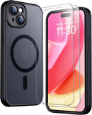 SPIDERCASE Magnetic for iPhone 15 Case, Black — 1