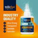 WoldoClean Aquarium Super Glue Gel 50g Fish Safe - Reef Coral Rock Plants — 2