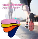 Pure Stride Bold Professional Full Length Orthotics -Shoe Support for Metatarsals, High Arch, Flat Feet - Pain Relief For Plantar Fasciitis, Arch, Heel - 1 Pair, Men's 9-9.5/Women’s 11-11.5, Bold Pink 4