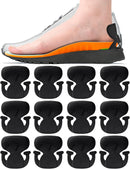 Heel Pads for Shoes Men Women - Kimihome 12 PCS Heel Grips Cushion Protectors for Womens Shoes Too Big Non Slip Tennis Sport Running Work Shoe Inserts Prevention for Blister Friction Foot Pain (Black) - Black | 6 Pairs — 1