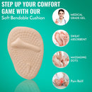 Comfwalk® StepEase™ Gel Metatarsal Pads for Ball-of-Foot Pain Relief 6
