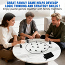 Upgraded Magnetic Chess Game Set with 20 Larger Black Stones & Rope, Exciting Magnet Game for Family Party Travel Camping, Fun Strategy Puzzle Game for Adults — 3