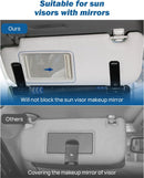 JOYTUTUS Sun Visor Extender for Cars, Polarized Sun Visor Extender Universal Sun Blocker UV400, Adjustable Visor Extension for Car Visor,Double-Clip,Anti Glare Stray Light — 4