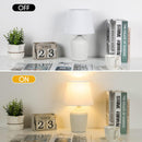 11.8’’ Small Table Lamps Set of 2 for Bedroom Kid’s Room Home Office, White — 4