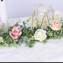 DearHouse Faux Eucalyptus Garland Plant, 2 Pack Artificial Vines Hanging Eucalyptus Leaves Greenery Garland for Wedding Backdrop Arch Wall Decor, 6 Feet/pcs UV Protected Indoor Outdoor — 3