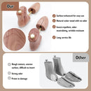 Cedar Wood Boot Trees for Men and Women, Adjustable Shoe Shaper to Maintain Leather Boot Shape, Reduce Creases — 5