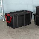 Sterilite Industrial Storage Tote w/Wheels for Garage, 40 Gallon, 4-Pack — 7