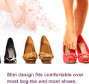 Promifun Gel Bunion Protector Shield, 10 Pack of Bunion Pads and Cushions, Bunion Guard for Big Toe, Relieve Foot Pain from Friction, Rubbing and Pressure - Beige — 5