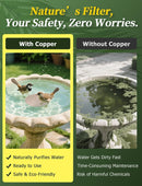 Mellbree Bird Bath Copper Disc, 0.6mm Reinforced 99.99% Pure Copper Cleaning…