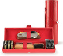 Stone and Clark Compact Travel Size Leather Shoe Shine Kit for Men & Women | Red — 2
