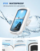 Lamicall Shower Phone Holder with Speaker Holes, IPX6 Waterpoof Case Stand photo 3
