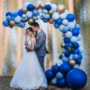 110pcs Royal Blue Balloon Arch Kit with 18 12 10 5 inch Balloons — 8