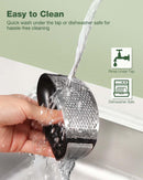 Vantic Garlic Press Rocker - Stainless Steel Garlic Crusher, Mincer and Chopper with Peeler & Scraper, Easy Kitchen… — 5