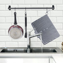 TIKNIK Silicone Dish Drying Mat for Kitchen Counter, Grey-1pcs, 16" x 12"