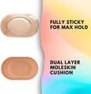 Bunion Pads (24 Pack) - Adhesive Moleskin Blister Prevention Pads - Mole Skin Tape Stickers for Bunions Feet Heel Shoes Padding - Water Resistant All-Day Bunion Relief from Painful Rubbing — 6