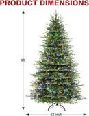 Hykolity 9 ft Prelit Christmas Tree with Realistic PE Foliage — 4