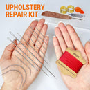 VONEEDL Upholstery Repair Kit: Waxed Sewing Thread (Red Color) & Heavy Duty Needles (11 PCS) for Leather, Canvas & Quilting Thread — 2