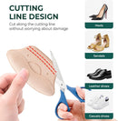 Heel Grips Pads for Shoes are Too Big - Welnove 6 Pcs Strong Adhesive Invisible Heel Liners Inserts Prevent Blister Rubbing Callus, Improve Comfort of Heels Pumps Dress Shoe, Fit for Men Women — 5