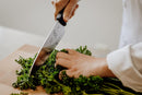 Mercer Culinary M22608 Millennia Black Handle, 8-Inch, Chef's Knife