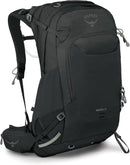 Osprey Manta Men's Hiking Backpack with Hydraulics Reservoir - Hydration Pack with Water Bladder | Dark Charcoal | 24L — 1