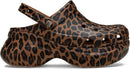 Crocs Women’s Classic Bae Clogs – Sepia/Leopard — 5