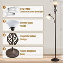 GyroVu Torchiere Floor Lamp for Living Room, LED Standing Reading Light — 2
