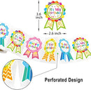 Fancy Land Happy Birthday Stickers for Kids Classroom Birthday Gifts 200 | Pastel — 3