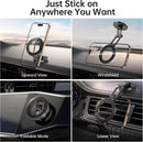 Syncwire Fits MagSafe Car Mount Magnetic Phone Holder for Dash and Tesla | Titanium Black photo 2