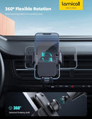 Lamicall 2026 Wider Clamp & Metal Hook Car Phone Holder Vent Accessories | Black photo 6
