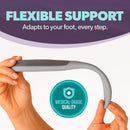 BraceAbility Plantar Fasciitis Insoles - Arch Support Orthotic Shoe Inserts for Women and Men, Achilles Tendonitis, Heel Spurs, High Arch Insoles, Foot Pain Support (S) — 7