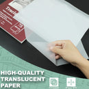 SuFly Tracing Paper for Drawing, 9'' X 12'' Tracing Paper Pad, 75 Sheets | Clear | 9 in. x 12 in. (1 Pack) — 3