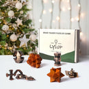 8pcs Puzzle Toys Wooden Metal Brain Teaser Puzzles Game Gift for Adults Kids — 5