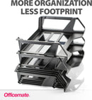 Officemate Recycled Desk Tray, Side Load, 15 1/8 x 8 7/8 x 15, Letter/A4, 6/PK (26212) — 4
