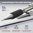 WUO 0.5 mm Mechanical Pencil Set with Eraser Pen Storage Case, 6 PCS | Black 4 - 0.5mm (6 Pack) — 5