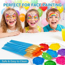 Soucolor Acrylic Paint Brushes Set, 20 Pcs Pointed Tip Artist Paintbrushes | Blue | 20-Pack — 6