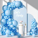 110pcs Light Blue Balloon Arch Kit with 18 12 10 5 inch Balloons — 1