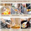 Umite Chef Food Grade Thickened Silicone (Stainless Steel Core) Kitchen Gadgets Tools Set - Kitchen Cooking Utensils… — 3