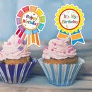 Fancy Land Happy Birthday Stickers for Kids Classroom Birthday Gifts 200 | Classic — 4