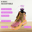 Shoe Stretcher Men, Women Leather Boot Stretcher for Wide Feets, Shoe Tree Adjustable Boot Widener Stretcher | purple | 2 Pack — 3