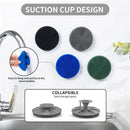 Silicone Dish Scrubber, Non-Scratch Scrub Spong for Washing Dish, Pot, Pan — 4