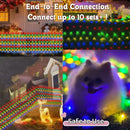HYH Christmas Net Bush Lights 360 LED 12FTx5FT Multicolored Outdoor Mesh — 6