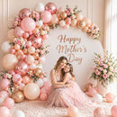 Rose Gold Balloons, 60Pcs Boho Wedding Bridal Shower Princess Party Balloon | Rose Gold Pink — 3
