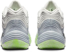 Nike Unisex Adult Precision 8 Mid Basketball Shoes - Wolf Grey/Volt-platinum Tint — 4
