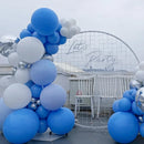 Voircoloria 90pcs Blue Balloons Garland Arch Kit, 18 12 10 5 Inch | 15 Blue | 5/10/12/18 inch - 90pcs — 4