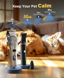 oneisall Dog Grooming Kit for Thick/Matted Hair with Stainless Steel Blade