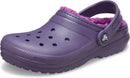 Crocs Kids' Classic Lined Kids Clog – Nightshade — 1