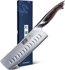HOSHANHO 7 Inch Nakiri Knife, Ultra Sharp Japanese Kitchen Chef Knife